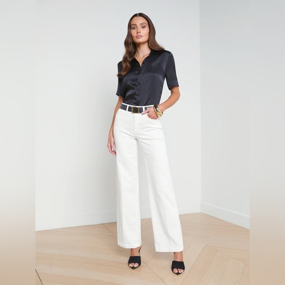 NWT L’AGENCE Scottie Wide-Leg Jean